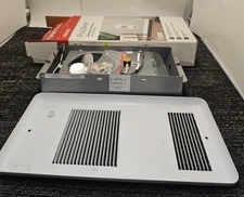 Stelpro ARWF1001W 1000W Pulsair Wall Fan Heater, 40 CFM, 3413 BTU/H, 120V, White