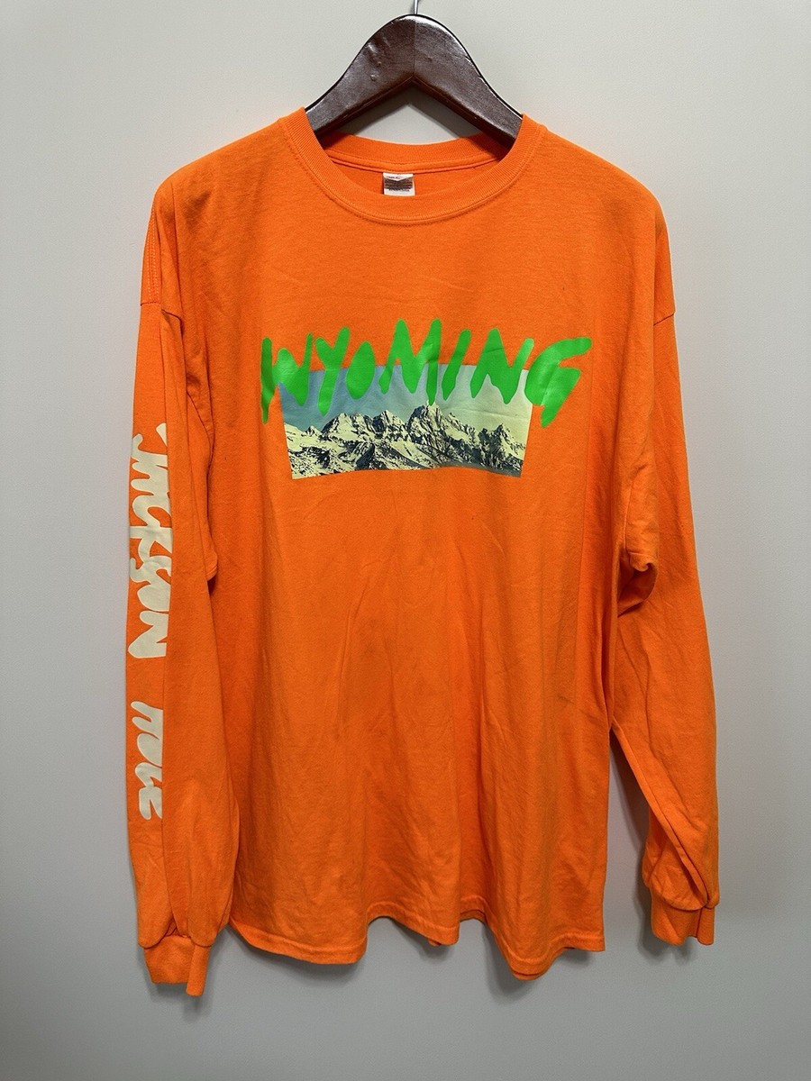 ミュージシャン WYOMING KKW LONG SLEEVE T-SHIRT Kanye West Wyoming KKW Long Sleeve T-shirt Yeezy Size MEDIUM
