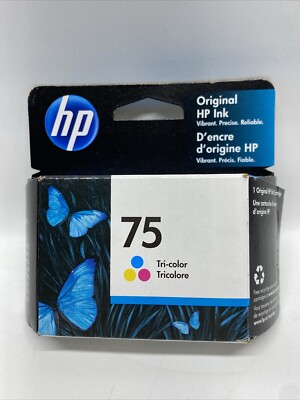 HP Genuine Ink Cartridge HP 75 Tri-Color Ink CB337WN 2021 | eBay