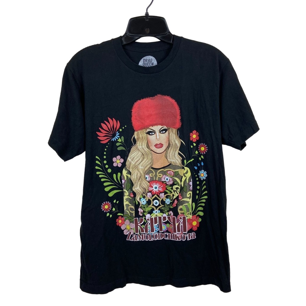Katya Zamolodchikova Drag Queen Merch T-Shirt Black Medium Tshirt