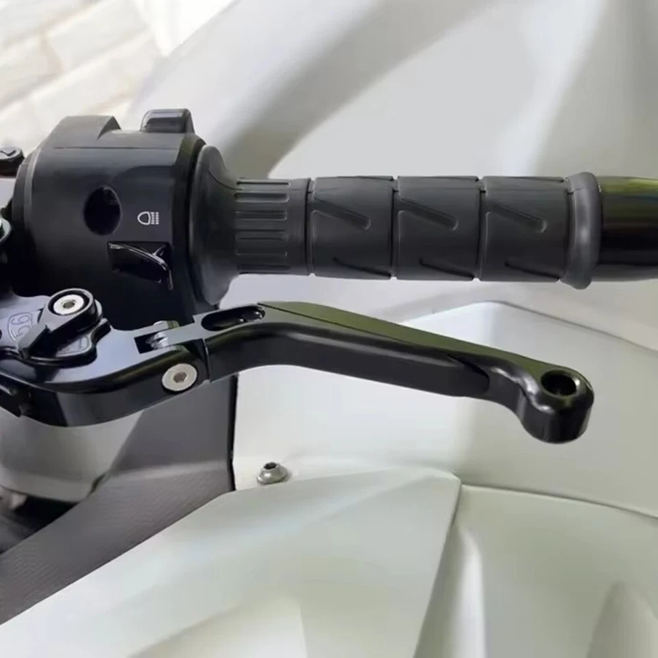 Palancas de freno de embrague extensibles ajustables para KAWASAKI Ninja650 Z650 2017-2025 Foto 3 de 4
