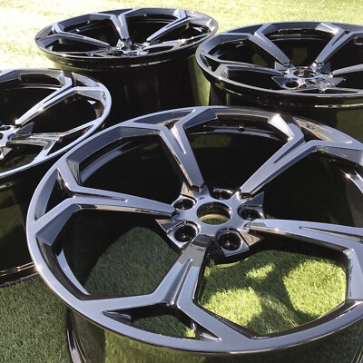 22 INCH Lamborghini Urus Wheels LMABO Rims Set 4 OEM Stock Black