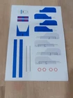 Custom Rebels Blue A-wing 2 Sticker Sheet fits Lego Star Wars 75150 75175 75248