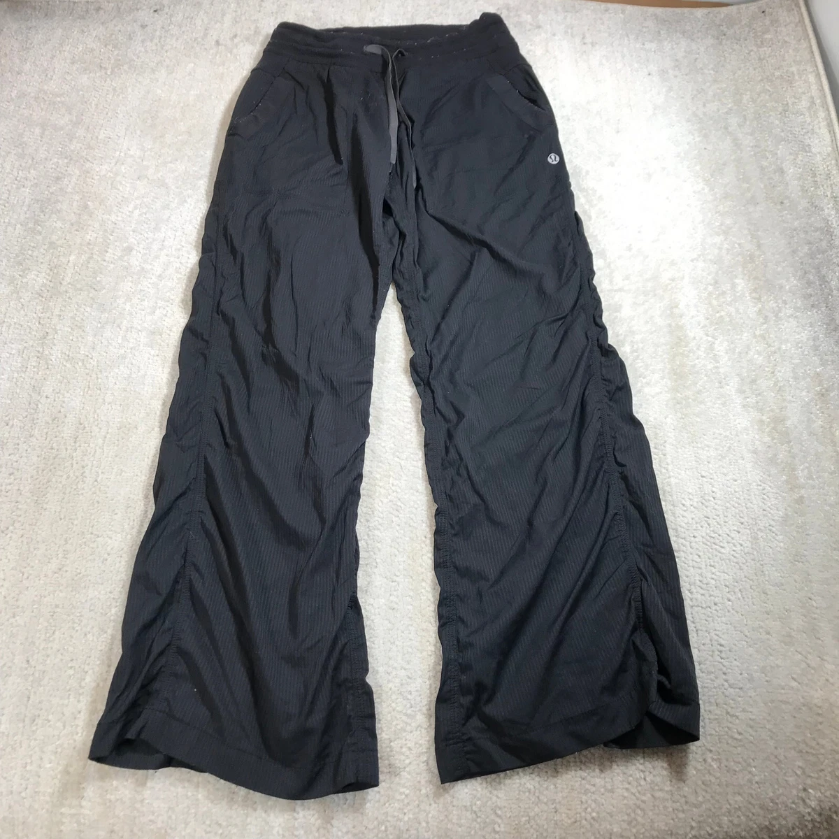 Lululemon Pants Womens 6 Black Studio Dance Pants 24x28 Preppy Casual