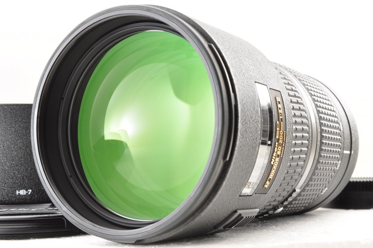 Nikon AF Nikkor 80-200mm f/2.8 D ED New Zoom Lens /Hood Near Nikon AF Nikkor 80-200mm f/2.8 D ED New Zoom Lens /Hood Near