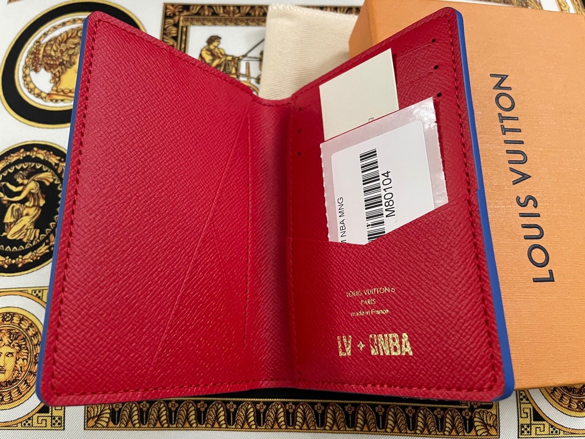 Louis Vuitton NBA Pocket Organizer Wallet M80104 LVXNBA Louis Vuitton NBA Pocket Organizer Wallet M80104 LVXNBA