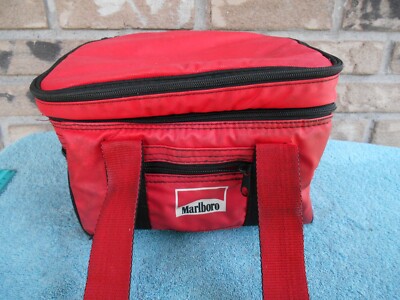 Camping Coolers Marlboro Cigarettes Marlboro Cooler Bag VINTAGE