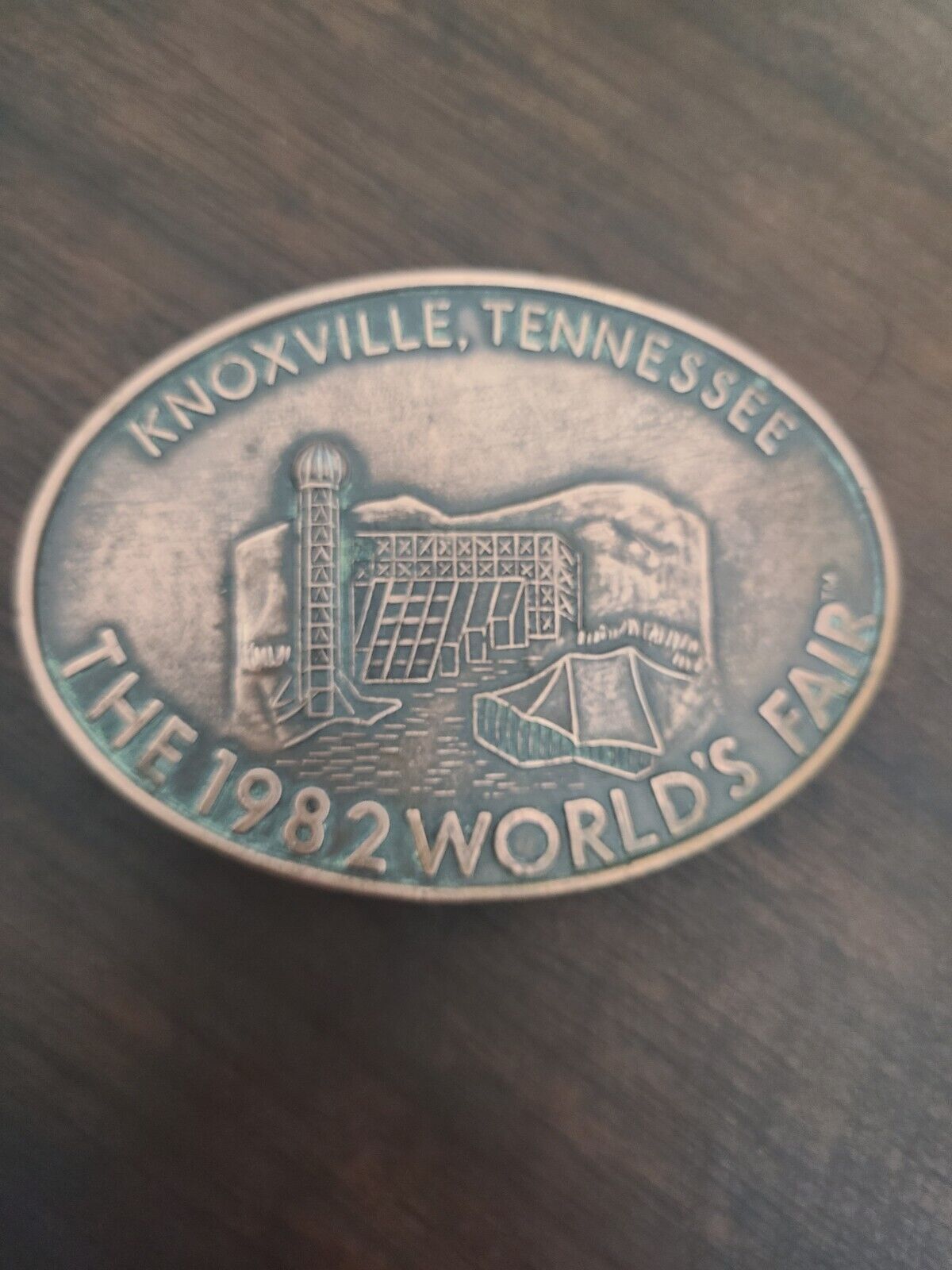 VINTAGE 1982 KNOXVILLE TENNESSEE WORLDS FAIR COPP… - image 1