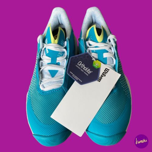Wilson Scarpe da Tennis Donna Kaos Swift 1.5, Algeri Blu/Bianco, UK 7/EU 40 2/3 - Foto 5 di 6
