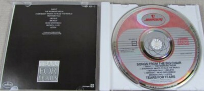 TEARS FOR FEARS Songs From The Big Chair JAPAN CD 32PD-37 OBI
