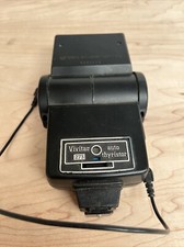 VIVITAR VINTAGE MODEL 273 AUTO THYRISTOR PHOTOGRAPHY FLASH UNIT Untested