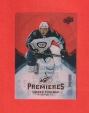 2017-18 Upper Deck Ice ICE PREMIERES # 126 Tucker Poolman RC JETS 0747/999