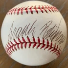 Rare Frank Robinson Signed OML Baseball HOF White 100% Guaranteed Authentic