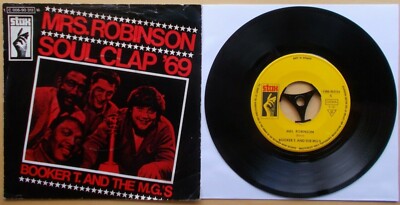 BOOKER T and The MG`s Mrs. Robinson Soul Clap 69 Stax 1C006-90 312 M