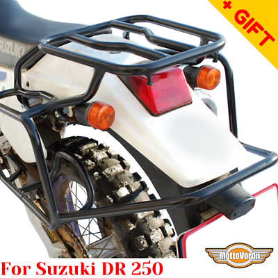 For Suzuki DR 250 rack luggage system DR250 side carrier for cases