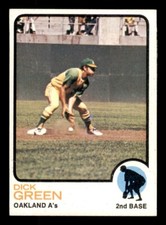 1973 Topps Baseball #456 Dick Green NM/MT *d3
