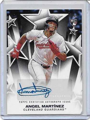 2025 Topps Baseball Stars Auto Angel Martinez #BSA-AM Cleveland Guardians - 第 1/2 張圖片