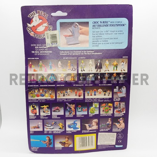 KENNER THE REAL GHOSTBUSTERS - Croc n Roll Toilet Sciacquone MISB MOC NEW - Picture 2 of 2