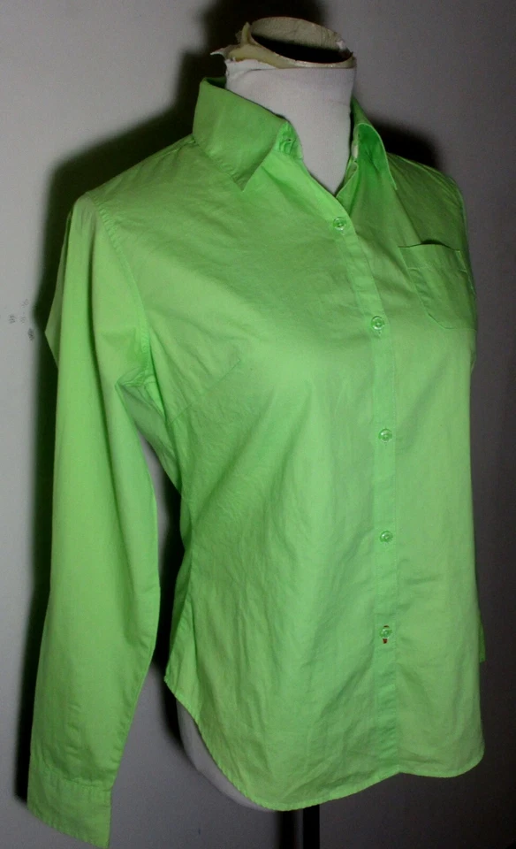 Camisa DISTRICT THREADS Verde Manga Larga Talla M Foto 3 de 4