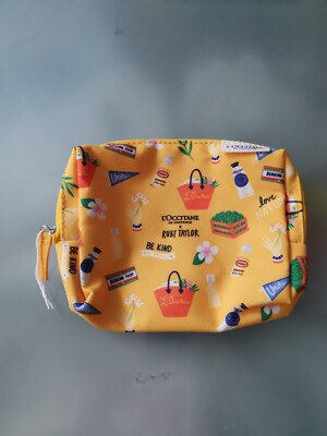 Make-up Kosmetiktasche,     Farbe L`occitane Orange, Deko