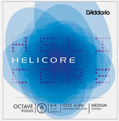 Helicore Octave Violin Single A String 4/4 Scale Medium Tension