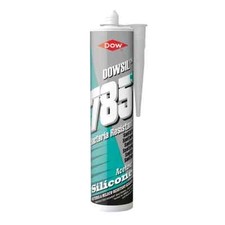 12 x Dow Corning 785+ Bacteria Resistant Sanitary Silicone Clear 310ml