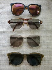 lot of 4 vintaye sunglasses from the 70's