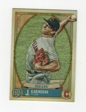 2021 TOPPS GYPSY QUEEN BASEBALL - JAMES KARINCHAK CLEVELAND INDIANS #293