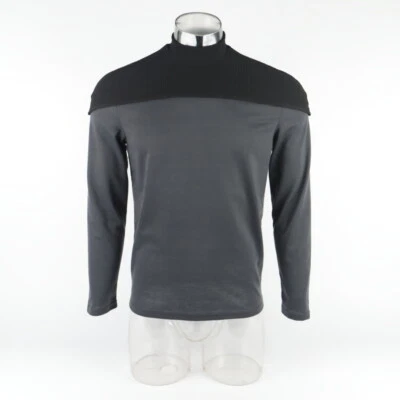 MARKENLOS ST The Next Generation TNG Kapitän Picard Unterhemd Top Uniform Kostüme