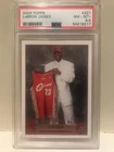 2003 topps lebron james PSA rookie card.  NM-MINT+.  Amazing Card!