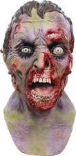 Snarling Living Corpse Decay Ghoulish DELUXE ADULT LATEX ROTTEN ZOMBIE MASK