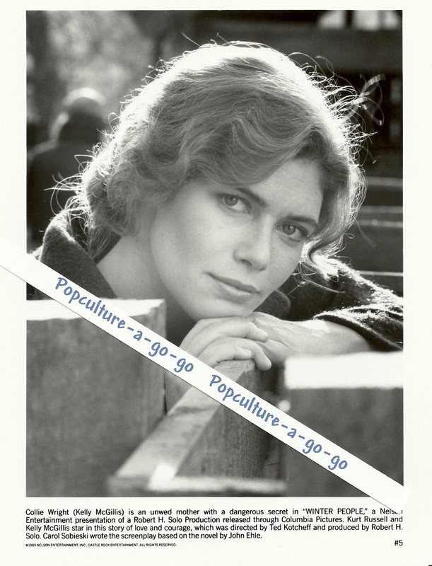 Kelly McGillis is a stunner in publicity pic for 1989’s ‘Winter Kills’