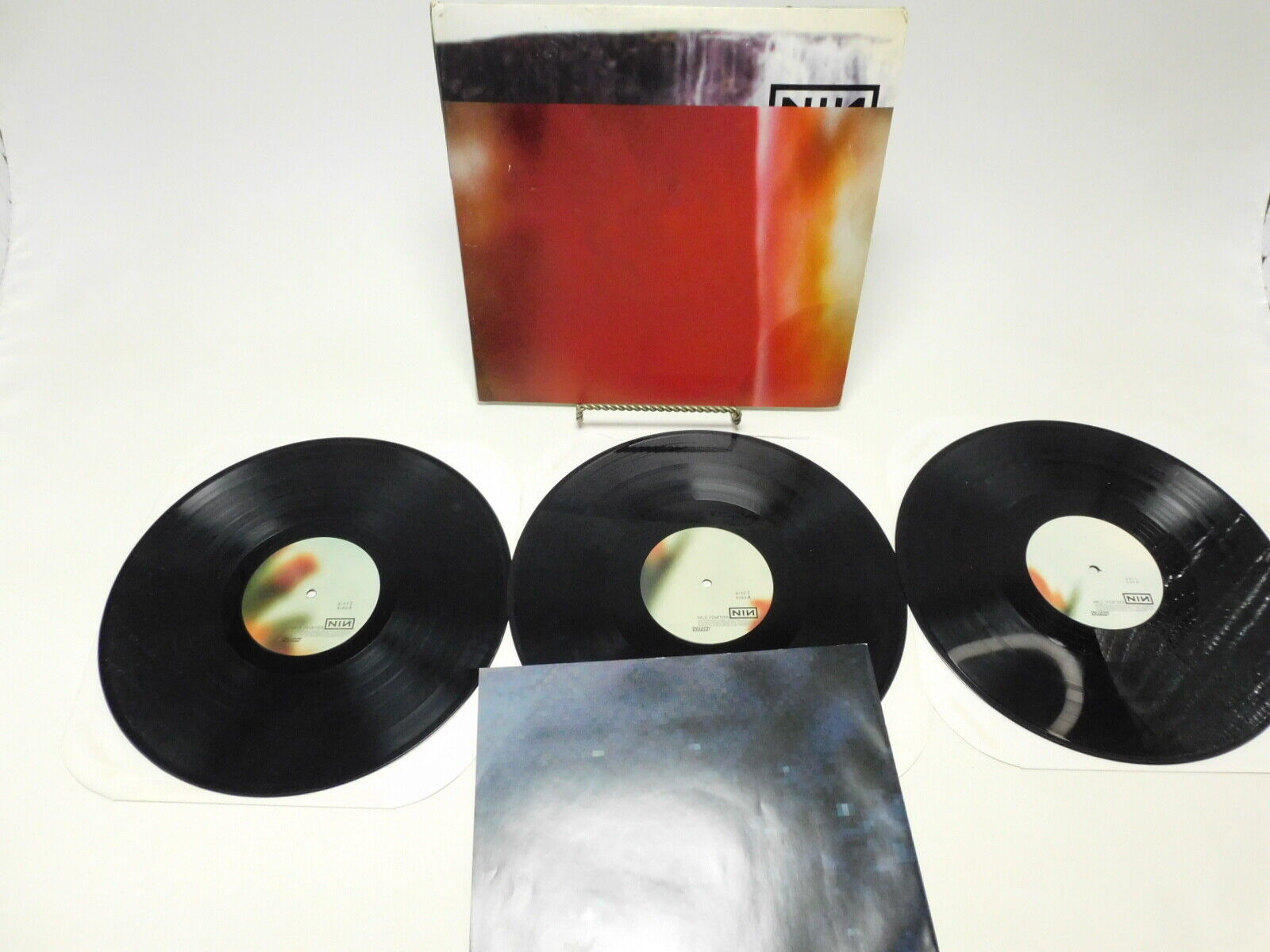 1999 Nine Inch Nails Vinyl Record. The Fragile. Original First Pressing 3 LP SET