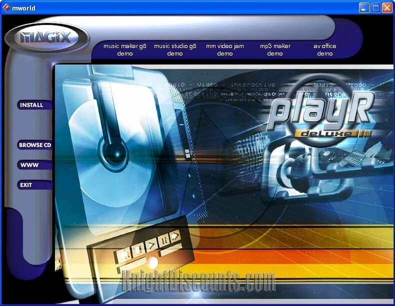 MAGIX PlayR Deluxe Music & Video Editing Software - Magics Player - NEW in BOX - Image 4 of 4