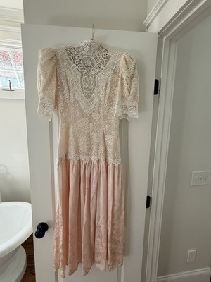 gunne sax midi dress Vintage Gunne Sax Dotted Floral Pattern Dress Selected by The Curatorial Dept