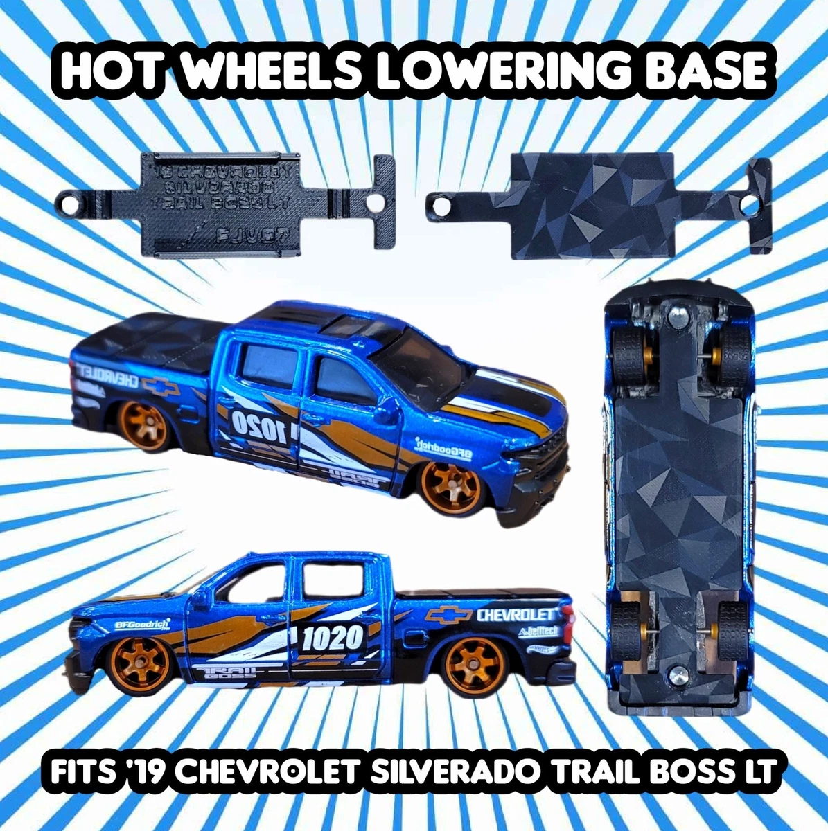 Hot Wheels Chevrolet Contemporary Manufacture Diecast Pickup