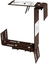 Geli Blumenkastenhalter TYP A Befestigung Balkon Fenster Geländer braun