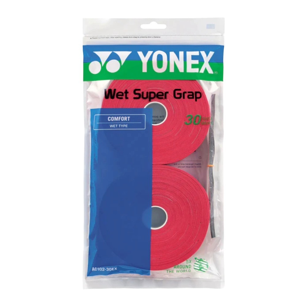 Yonex Wet Supr Grap Racquet Overgrip (30-Pack)