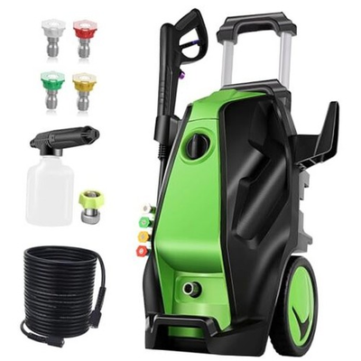 #ad 5000PSI 4.0GPM Heavy Duty Electric Pressure Washer with 33 FT Extension Green $179.33