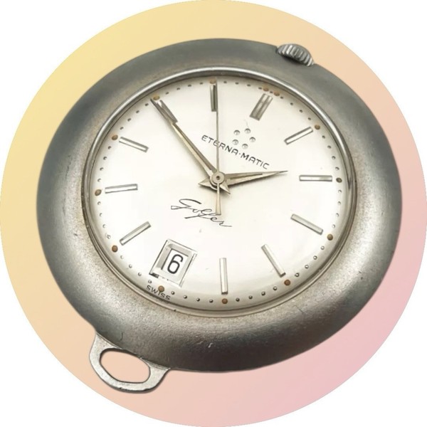 Vintage ETERNA GOLFER  cal. 1424 l Pre-Owned Collector’s Timepiece