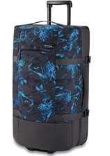 Dakine Split Roller Bag 100L - Cyan Scribble - Brand New - 280 MSRP Black/Blue