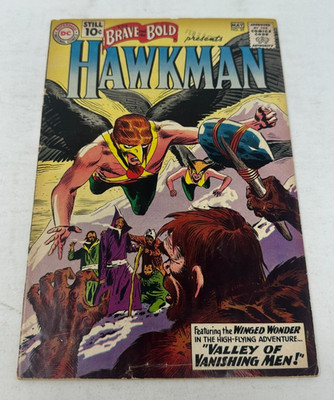 The Brave and The Bold 35 DC Comics 1961 Gardner Fox Joe Kubert [G]