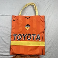 Pablo Aimar Jersey Bag Nike Valencia Soccer Orange Vintage Y2K Tote Argentina