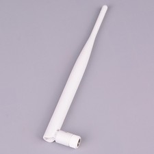 White Dual Band 2.4GHz 5GHz 9dBi RP-SMA High Gain WiFi Wireless Antenna JLJS.NN