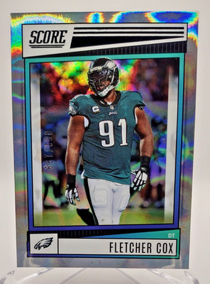 2022 Panini Score - Fletcher Cox #248 Circular /199 Philadelphia Eagles 