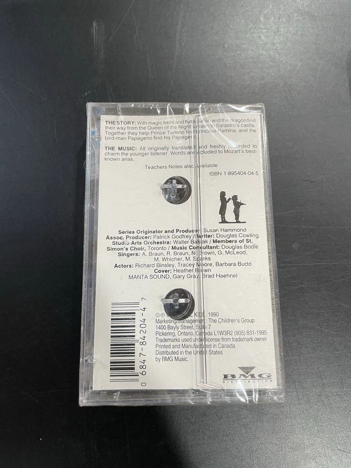 Mozart’s Magic Fantasy Cassette Tape A Journey Through The Magic Flute Sealed Foto 2 de 2