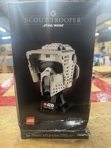 LEGO Star Wars 75305 Scout Trooper Helmet RETIRED New 471 pcs Display Set