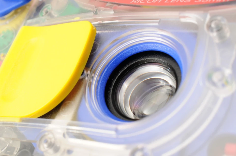 Cámara fotográfica compacta RICOH Bandai Mycrystal 35 mm 【CAJA ABIERTA】 de Japón #180 Foto 4 de 4