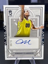2024-25 Topps Royalty #CCA-JC Jordan Clarkson Auto Court Circular Blue /15 SSP