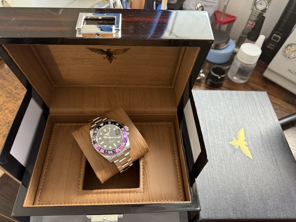 Reloj Joker mod impulsado por Seiko NH35 movimiento automático Foto 2 de 4